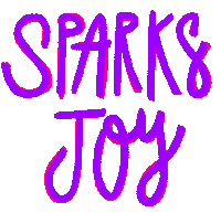 Happy Spark Joy Sticker by adobetrisha