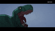 Roaring T Rex GIF by Adult Swim