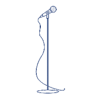 Mic Sticker by Pops Academy