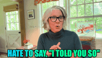 I Told Ya So GIF by Linda Rey & Trevor