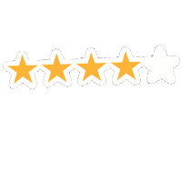 Three Stars Sticker