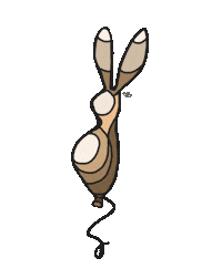 Festival Rabbit Sticker