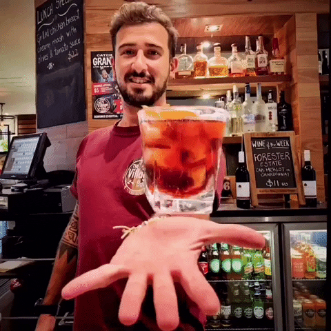 innagram giphyupload cocktail bartender perth GIF