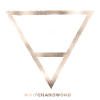 Earth Symbol Sticker by Witch and Womb