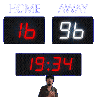 96 Away Sticker
