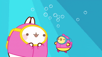 best friends love GIF by Molang