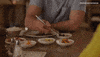 Food Drink Eating GIF by Kim's Convenience