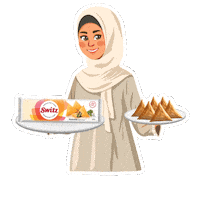 HomeOfSwitzIndia ramadan iftar ramadan mubarak samosa Sticker