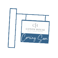 cotonhouse real estate realestate coming soon comingsoon Sticker