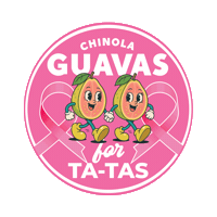 Guava Tatas Sticker by Chinola Liqueur