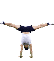 Handstand Sticker by AthletiaSports