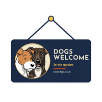 East Sussex Dog Sticker
