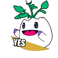 I Want Yes Sticker by Magic Eden