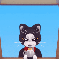 kittencupstudio cat cats tea indiegame GIF
