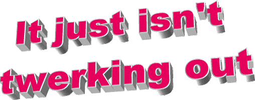 sassy pink Sticker by AnimatedText