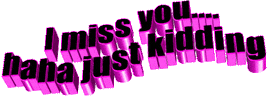 miss you lol Sticker by AnimatedText