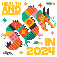 New Year Dragon Sticker by All Better