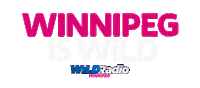 party manitoba Sticker by WiLD Radio Winnipeg