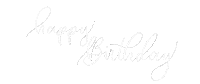 Happy Birthday Love Sticker