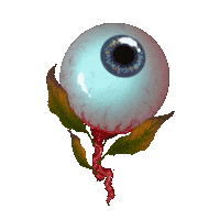 Blue Eyes Dancing Sticker by Cleo Giedz