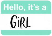 Hello My Name Is Girl GIF by Avery Products