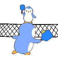 Serve Game Time Sticker by Pudgy Penguins