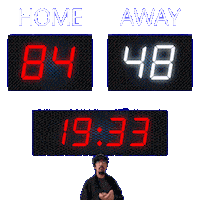 48 Away Sticker
