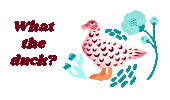 What The Duck Omg Sticker
