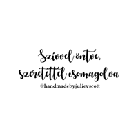 HandmadeByJulieVScott jvs handmadebyjulievscott Sticker