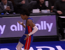 Happy Detroit Pistons GIF by Bally Sports Detroit