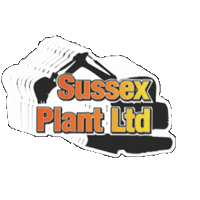 Sussexplant business plant excavator hire Sticker
