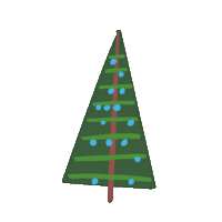 Christmas Tree Sticker