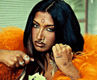 Lara Pinky Up GIF