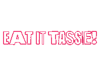 EatItTassie eat it eatittassie eat it tassie eat it tas Sticker