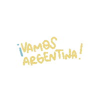 Vamos Argentina Sticker