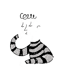 nimurad tired sleepy bored doodle Sticker