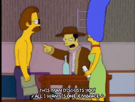 Accusing Season 4 GIF by The Simpsons