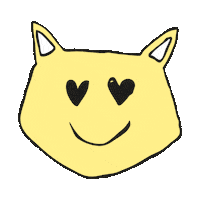 Happy Cat Sticker by Tumble 'N Dry