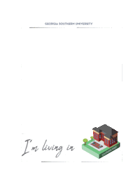 Moving College Life Sticker by Georgia Southern University - Auxiliary Services