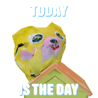 Old School Dog Sticker by Nicky Rojo