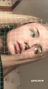 Girl Face GIF