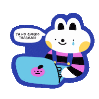 Working Home Office Sticker