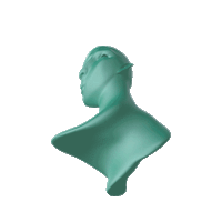 spin searching Sticker by vincentwagner