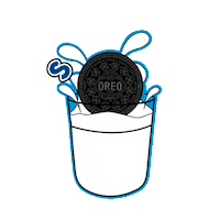 Oreo_Nordic love cookie dunk twist Sticker