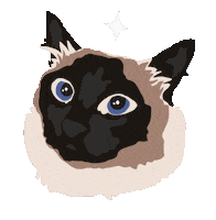 Siamese Cat Sticker