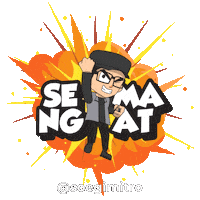 soegimitro motivation boom spirit semangat Sticker