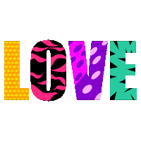 joshstyle love i love you happiness patterns Sticker