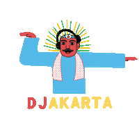 kota tua jakarta Sticker by Percolate Galactic