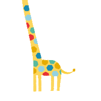 Girafa Sticker by Tip Top