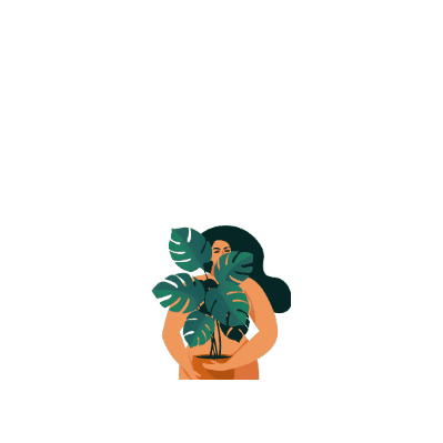 Plant Gardening Sticker